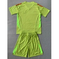 Camiseta Argentina Portero Segunda Equipación Replica Copa America 2024 para niños mangas cortas (+ Pantalones cortos)